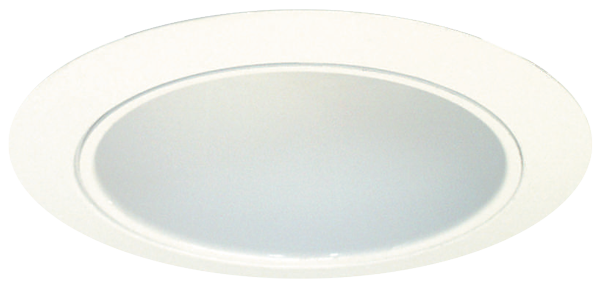 Elco Lighting 5" Reflector Cone Trim with Socket Bracket, White, ELS5030W