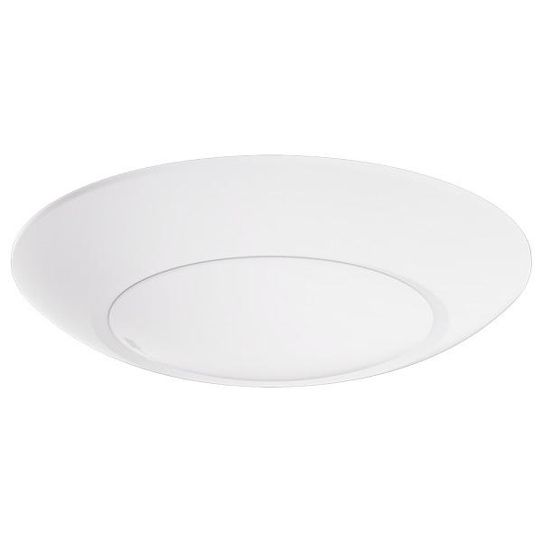 Elco Lighting Alva LED Ceiling Mount Disk Light, 4 In., CCT Selectable, 120V, Triac/ELV, White, ELSF40CT5W