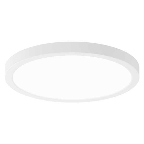 Elco Lighting 12 In. Round Sky Panel, 120V, TRIAC Dimmable, White, ELSP12CT5W