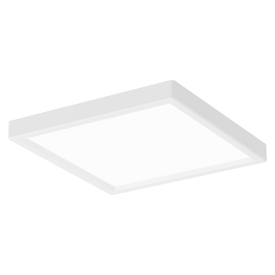 Elco Lighting 4" Square Sky Panel, LED, 120V, TRIAC Dimmable, White, ELSP4430W