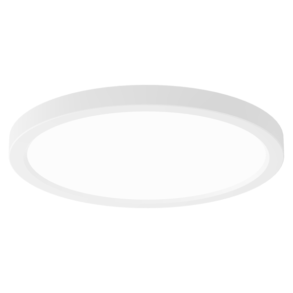 Elco Lighting Sky Panel, 8" Round, 120V, Triac/ELV, White, ELSP8327W