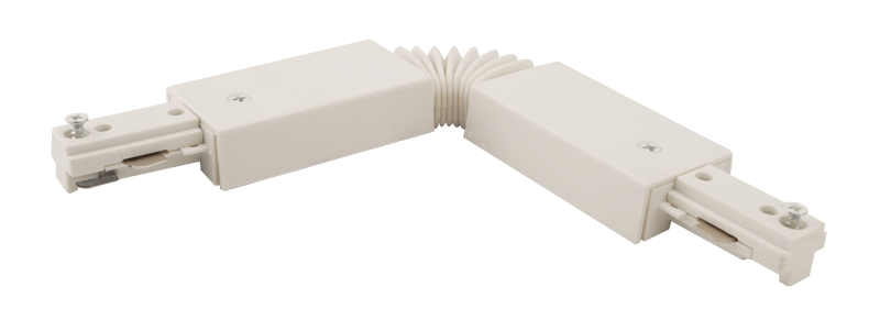 Elco Lighting Flexible Connector Track Accessory, 1 Circuit, EP802N