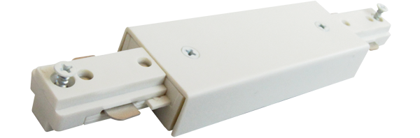 Elco Lighting Straight Connector Track Accessory, 1 Circuit, EP803B