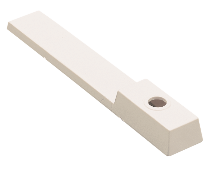 Elco Lighting Wire Cover Track Accessory, 1-2 Circuit, White, EP807W