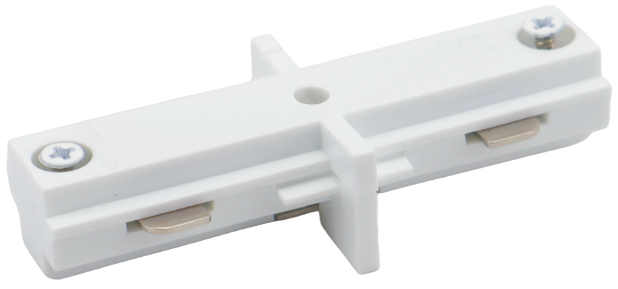 Elco Lighting Mini Connector Track Accessory, 1 Circuit, White, EP808W