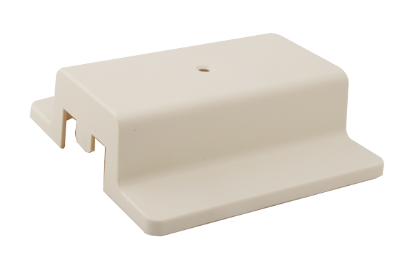 Elco Lighting Floating Canopy and Feed Point Track Accessory, 1 Circuit, White, EP809W