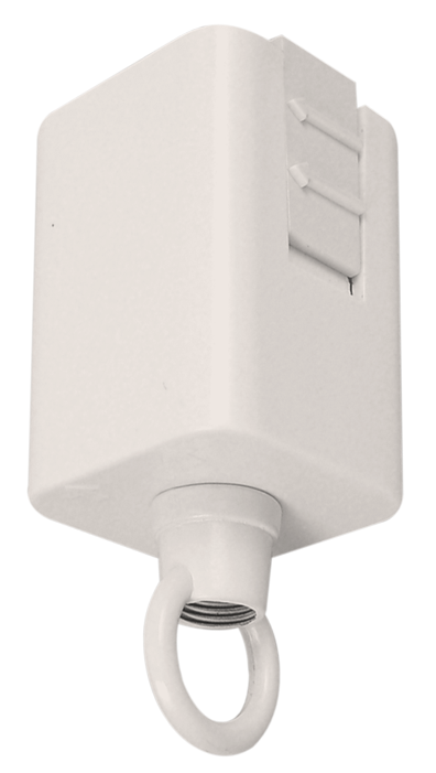 Elco Lighting Pendant Fixture Adapter, 1-2 Circuit Track, 35 lbs, E2LK35ICEDAL