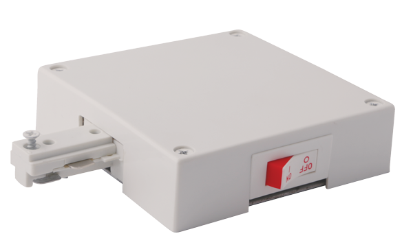 Elco Lighting Live Feed with Current Limiter, 5A, White, EP840W-5A