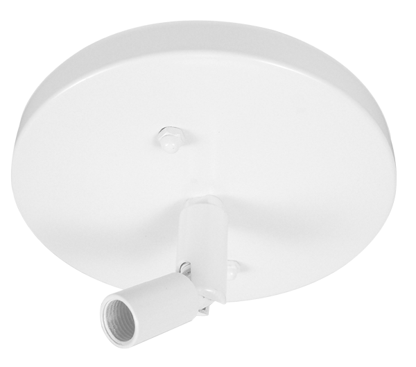 Elco Lighting Sloped Ceiling Pendant Adapter, White, EP905W