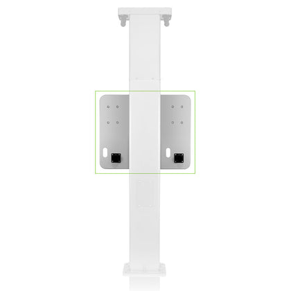 Leviton Mounting Template for Dual Mount Charging Station Pedestal, Side/Side with Retractable Cord Management, EPCM2-OF3