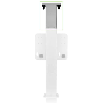 Leviton Retractable Cord Management System for Dual Mount Charging Station Pedestal, Side/Side with Retractable Cord Management, EPCM3-OF3