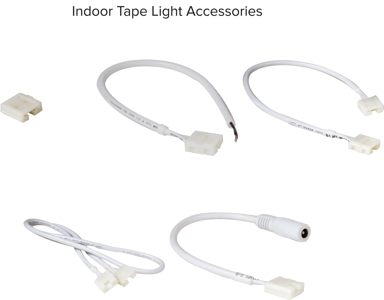 Elco Lighting Strip-to-Strip Connector, 5/8 In. Square, 10mm Tape, EPSD26-60