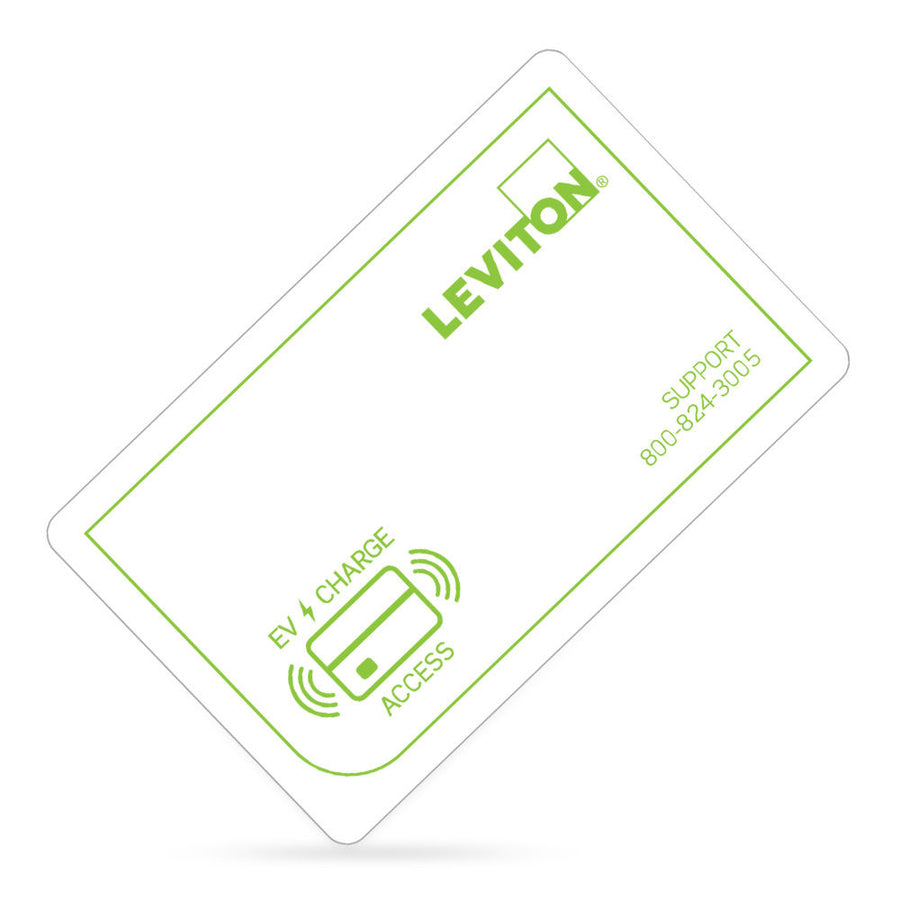 Leviton Charging Station Access Control (RFID) Card, ERFID