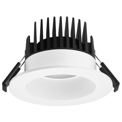 Elco Lighting 4 In. Ultra Slim LED Round Panel Light, 9–12W, CCT Selectable, CRI90, Bronze, ERT411CT5BZ