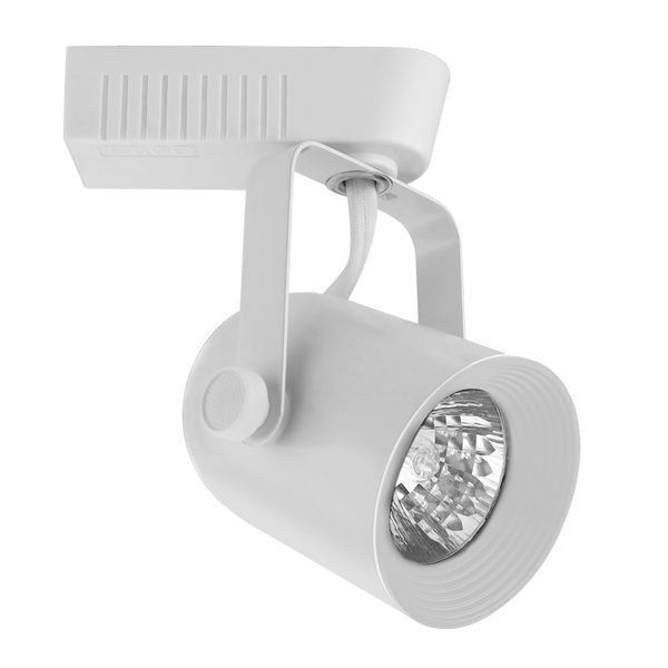 Elco Lighting Low Voltage Anchor, 50W, 12V, MR16 BiPin, H-Style Track, Black, ET530B