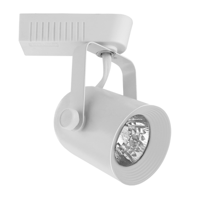 Elco Lighting Low Voltage Anchor, 50W, 12V, MR16 BiPin, H-Style Track, White, ET530WW