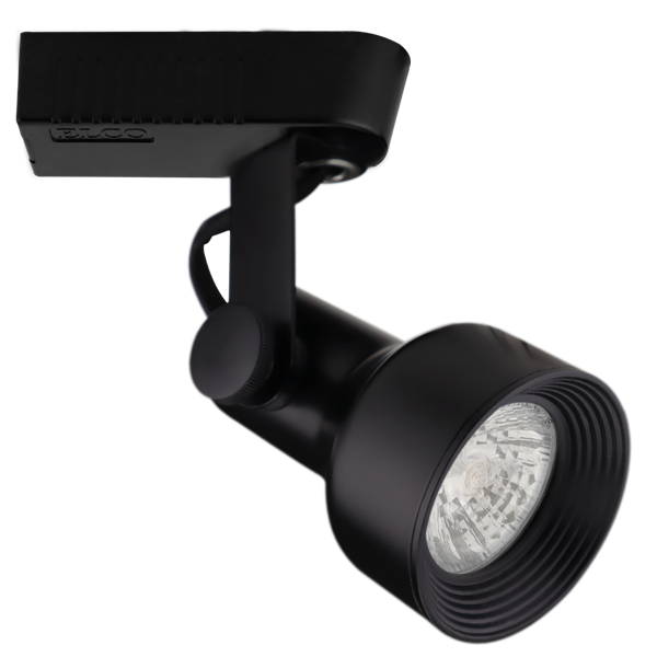 Elco Lighting Electronic Low Voltage Step Cylinder, 42/50W, 12V, MR16 BiPin, Black, ET531B