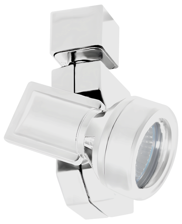 Elco Lighting Electronic Low Voltage Vertical Spot Track Fixture, 50W, 12V, Bronze, ET563B