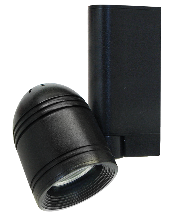 Elco Lighting LED Halter Track Fixture, 40W, 3000K, CRI93+, 30° Beam, Lightolier Tip, Black, PLTHIB
