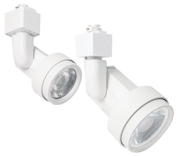 Elco Lighting LED Transom Track Fixture, 10-18W, 3000K, CRI90, 38° Beam, Dimmable, ET613DB