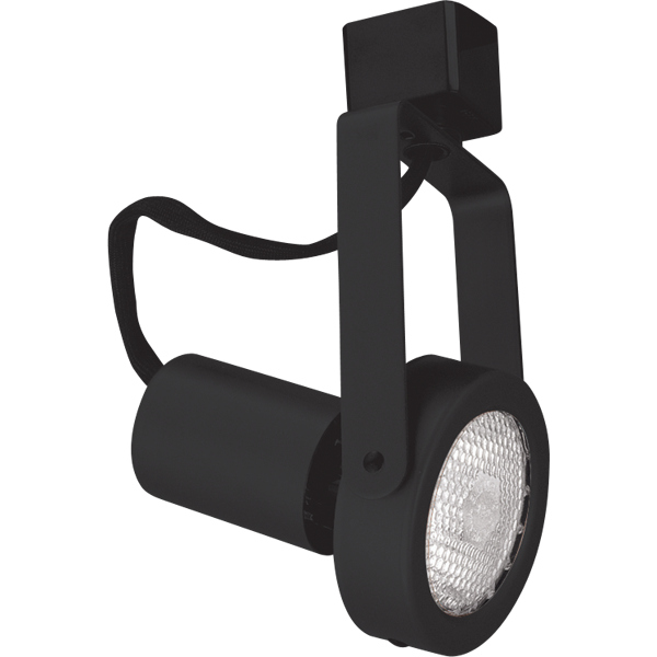 Elco Lighting Gimbal PAR 20 Track Fixture, 50W, 120V, Medium Base, Bronze, ET629BZ