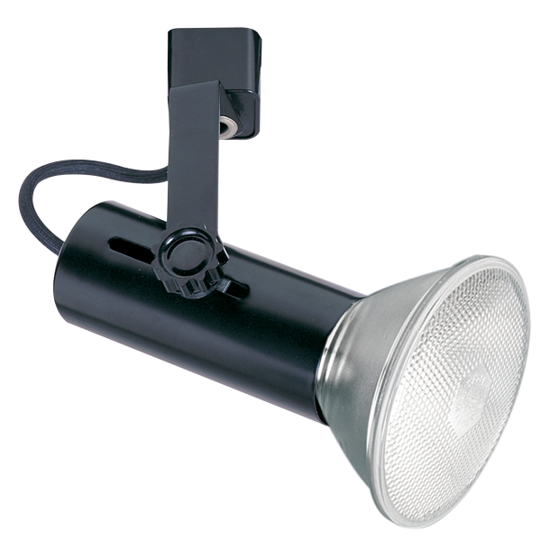 Elco Lighting Universal Track Fixture, 150W, 120V, White Baffle, ET642W