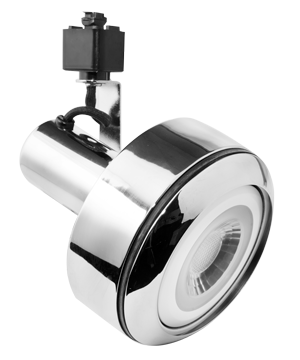 Elco Lighting PAR 38 Classic Track Fixture, 150W, 120V, Medium Base E26, Chrome, ET696C
