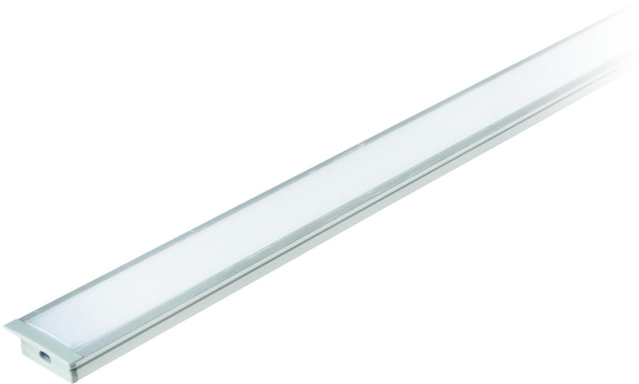 Elco Lighting Recessed Mount Aluminum Channel, 8 ft., Silver, EUD33-8