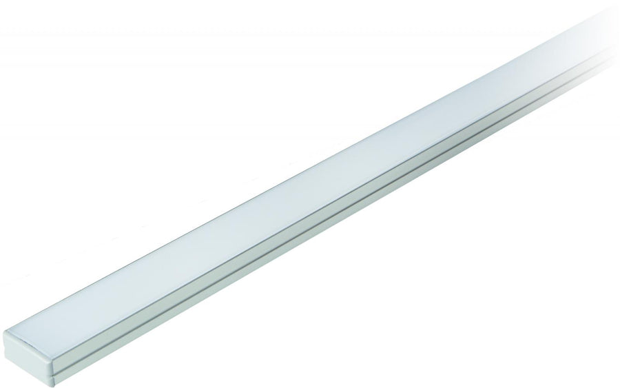 Elco Lighting Surface Mount Aluminum Channel, 8 ft., Silver, EUD35-8