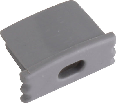 Elco Lighting Aluminum Channel End Caps, Set of 2, EUD34, EUDEN34