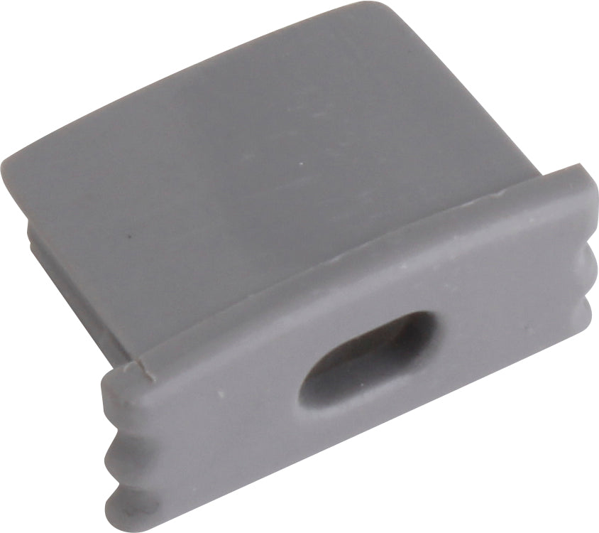 Elco Lighting Aluminum Channel End Caps, Set of 2, EUD35, EUDEN35