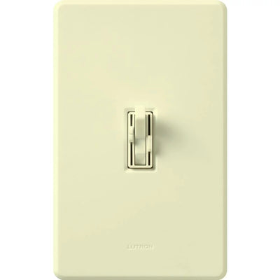 Lutron Ariadni Dual Preset Fan/Light Control, 300W Dimmer/1.5A 3-speed Fan, Almond, AY2-LFSQ-AL