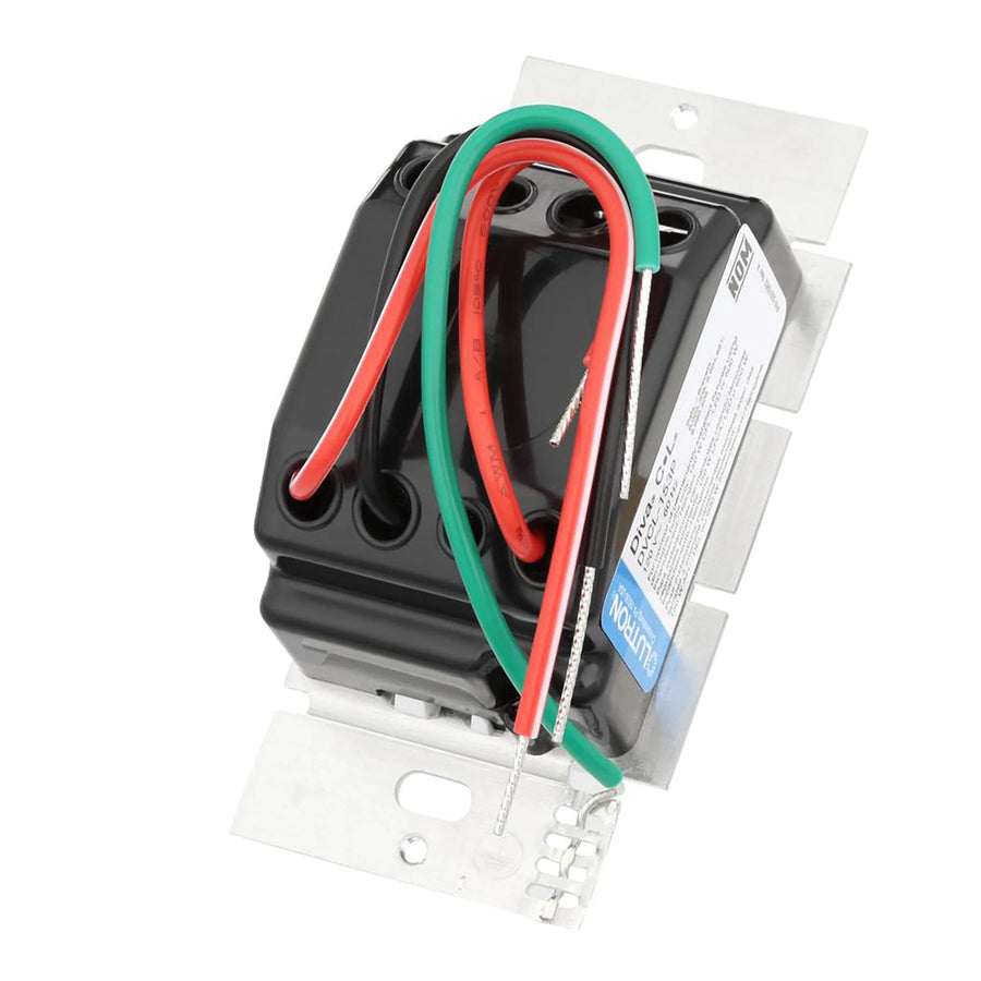Lutron Diva LED+ Dimmer Switch, 150W LED, Single Pole/3-Way, No Neutral Required, 120V, DVCL-153P-IV, Ivory