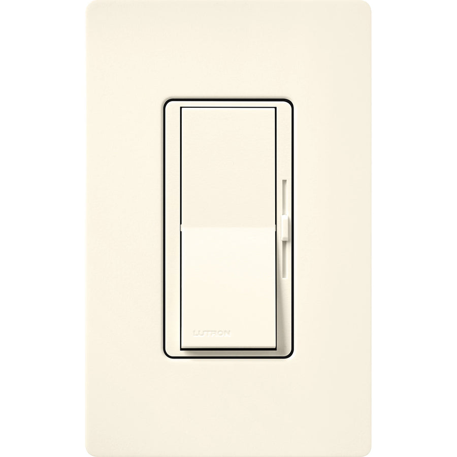 Lutron Diva LED+ Dimmer Switch, 150W LED, Single Pole/3-Way, No Neutral Required, 120V, DVSCCL-153P-BI, Biscuit