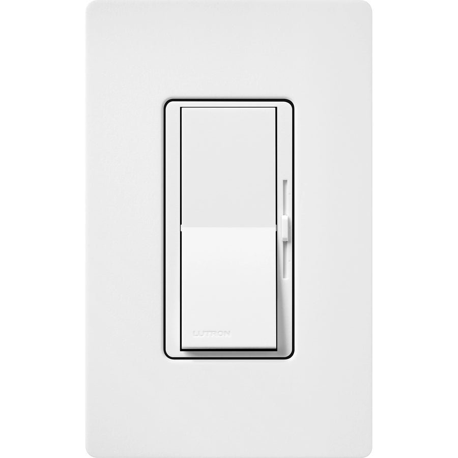 Lutron Diva 3-Speed Fan Control, 1.5A, Single-Pole/3-Way, Snow, DVSCFSQ-F-SW