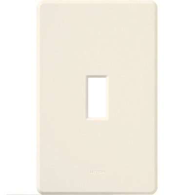 Lutron Fassada Wallplate, 1-Gang, Light Almond, FG-1-LA