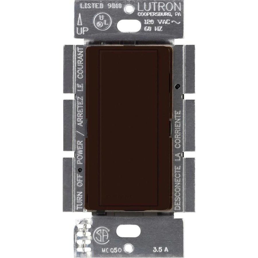 Lutron Maestro Companion Switch, Multi-Location, 120V, Brown, MA-AS-BR