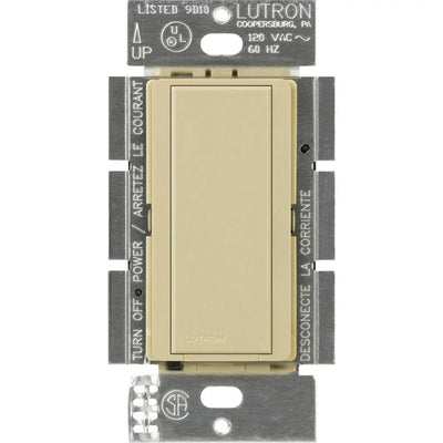 Lutron Maestro Companion Switch, Multi-Location, 120V, Ivory, MA-AS-IV