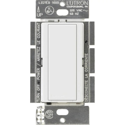 Lutron Maestro Accessory Switch, 120V, White, MA-AS-WH