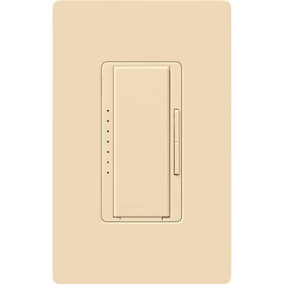 Lutron Maestro PRO LED+ Dimmer, 150W LED/600W Incandescent, Ivory, MA-PRO-IV