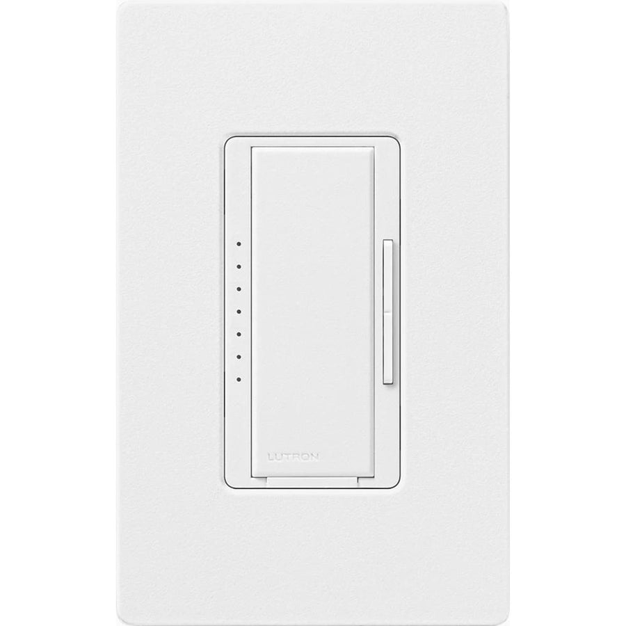 Lutron Maestro PRO LED Dimmer, 250W LED, Single-pole/Multi-location, Snow, MA-PRO-SW