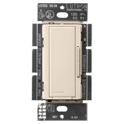 Lutron Maestro Companion Dimmer Remote, 120V, Multi-location, Light Almond, MA-R-LA