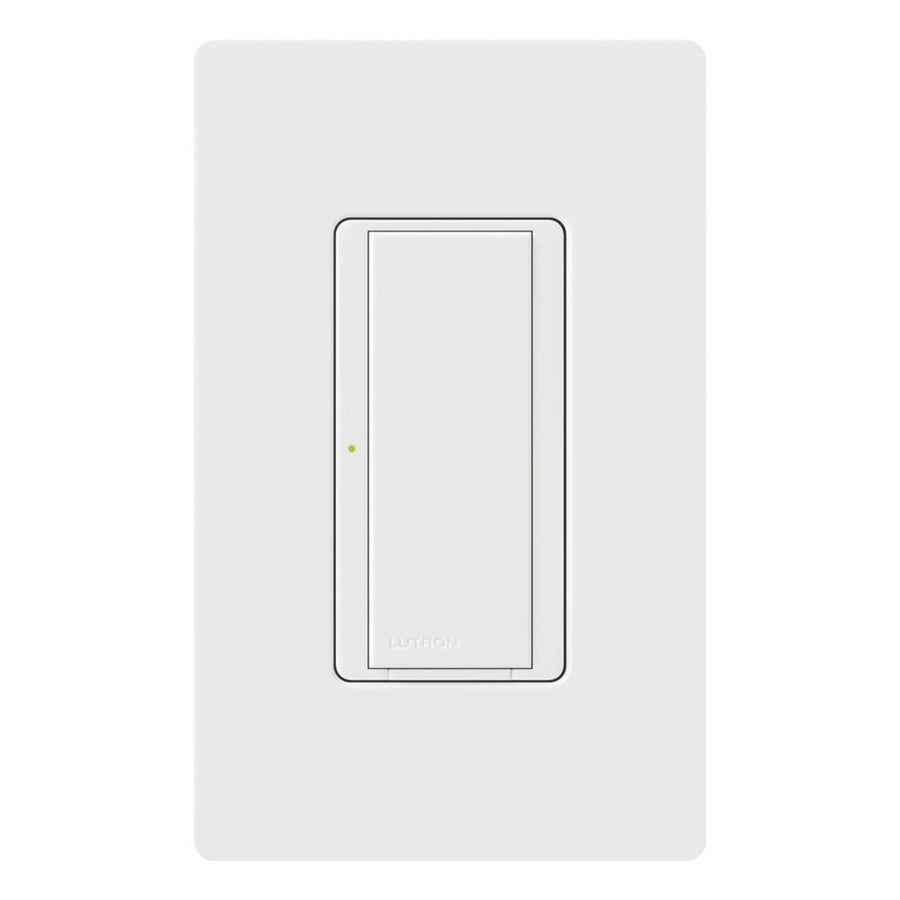 Lutron Maestro 8A Switch, Multi-Location, 120V, White, MA-S8AM-WH
