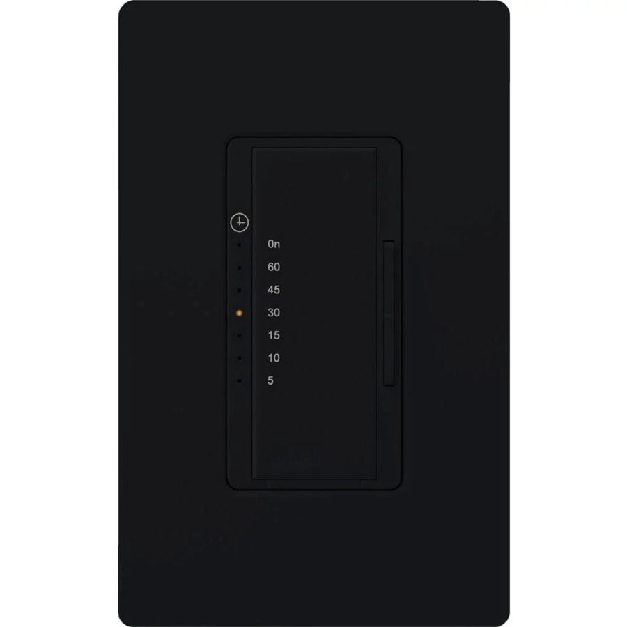 Lutron Maestro Countdown Timer, 5A, Multi-location, Neutral Required, Midnight, MA-T51MN-MN