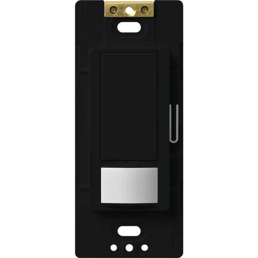 Lutron Maestro Motion Sensor Switch, 5A Light/3A Fan, 120V, Single/Multi-Location, Ground or Neutral Required, MS-OPS5M-MN, Midnight