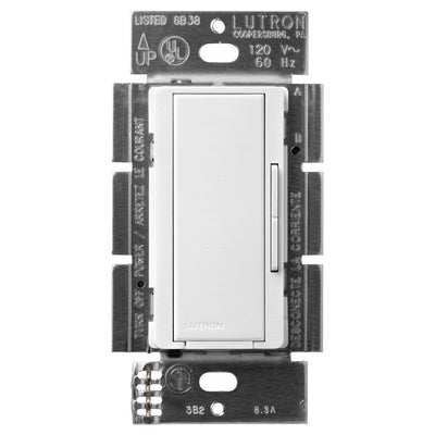 Lutron Maestro Companion Dimmer, 120V, Snow, MSC-AD-SW