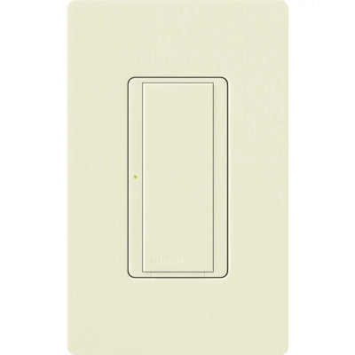Lutron Maestro 8A Electronic Switch, 120V, Multi-Location/Single-Pole, Biscuit, MSC-S8AM-BI