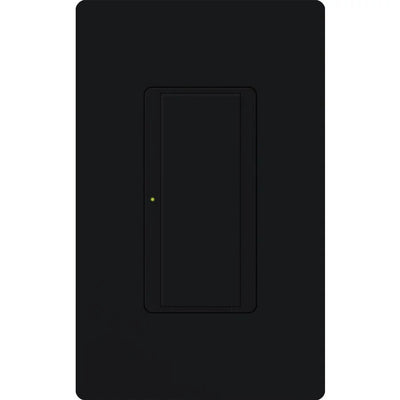 Lutron Maestro 8A Electronic Switch, 120V, Multi-Location/Single-Pole, Midnight, MSC-S8AM-MN