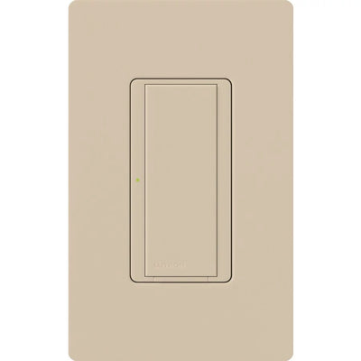 Lutron Maestro 8A Electronic Switch, 120V, Multi-Location/Single-Pole, Taupe, MSC-S8AM-TP