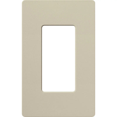 Lutron Claro Satin Wallplate, 1-Gang, Clay, SC-1-CY